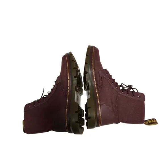 Dr. Martens Combs Brown Combat Boots size 10 US