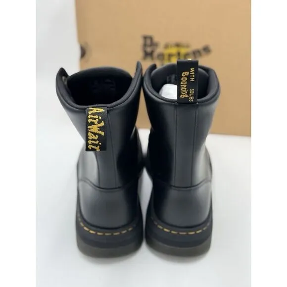 Dr. Martens Crewson Black Leather Lace-up Boots Mens Size 11 /Women 12 New w Box