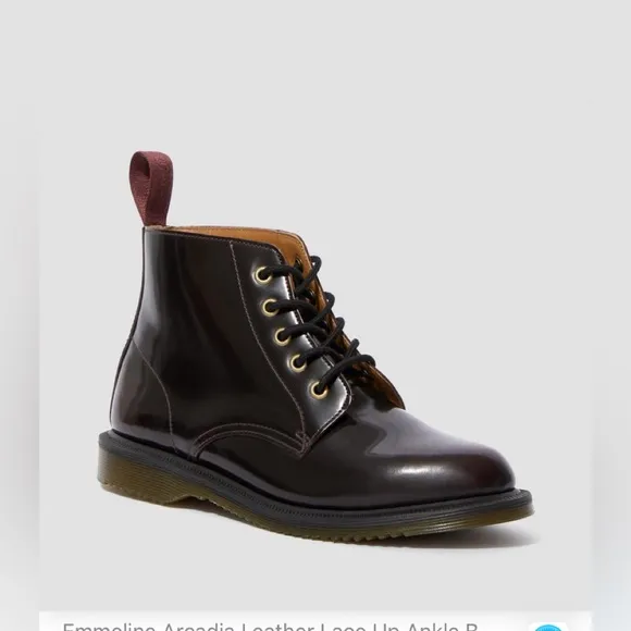 Dr. Martens Emmeline Arcadia Leather Lace Up Boots