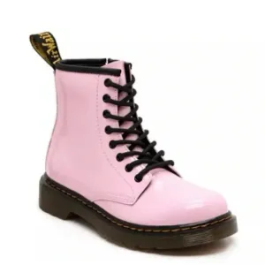 Dr. Martens gir’s 1460 pink ankle patent leather Boot Size 4M