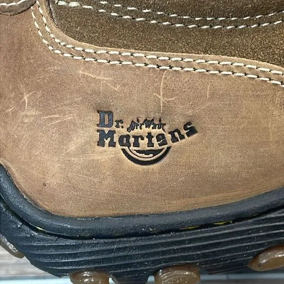 Dr. Martens Jim 8A98 Men's Sz 7/UK 6 Two Tone Brown Leather Suede Oxford  Shoes