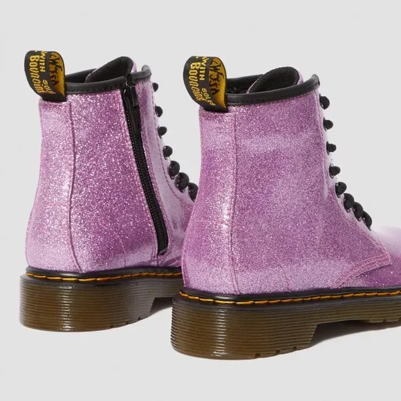 Dr. Marten’s JUNIOR 1460 GLITTER LACE UP BOOTS