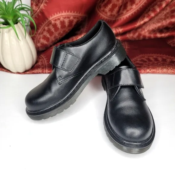 Dr Martens Kamron Velcro Oxford Shoes Kid's Size 1