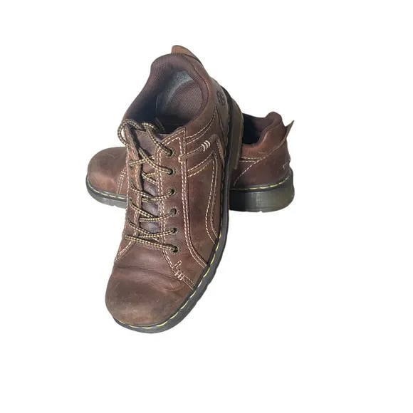 Dr Martens Keith brown leather Oxford shoes size 11 (SH3)