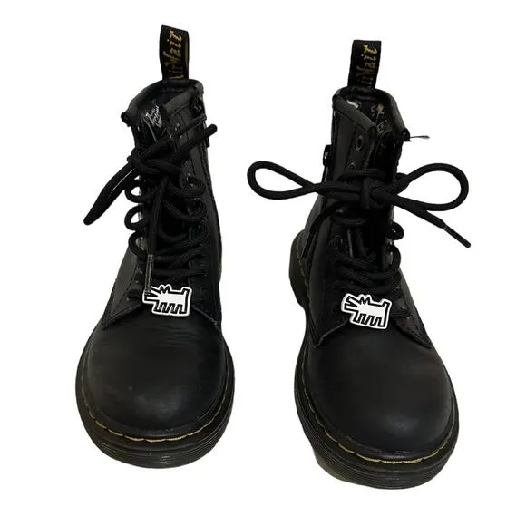 Dr. Martens Kids 1460 Keith Haring Combat Boots size 12