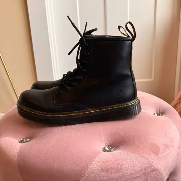 Dr. Martens Kids Combat Boots (Inside Zip)