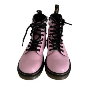 Dr Martens Kids Pink  Lace Up Boots EUC