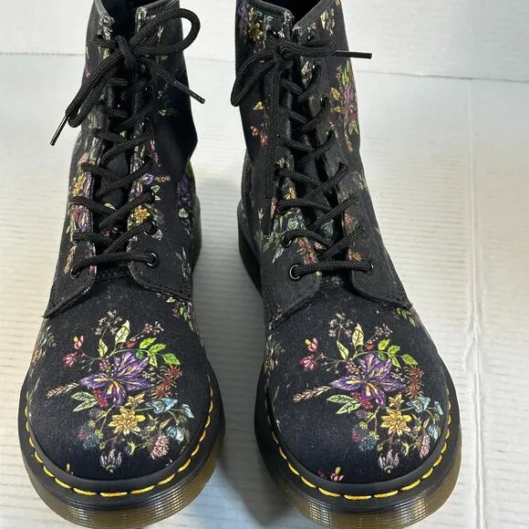 Dr. Martens L-10 Floral Boots