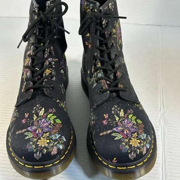 Dr. Martens L-10 Floral Boots