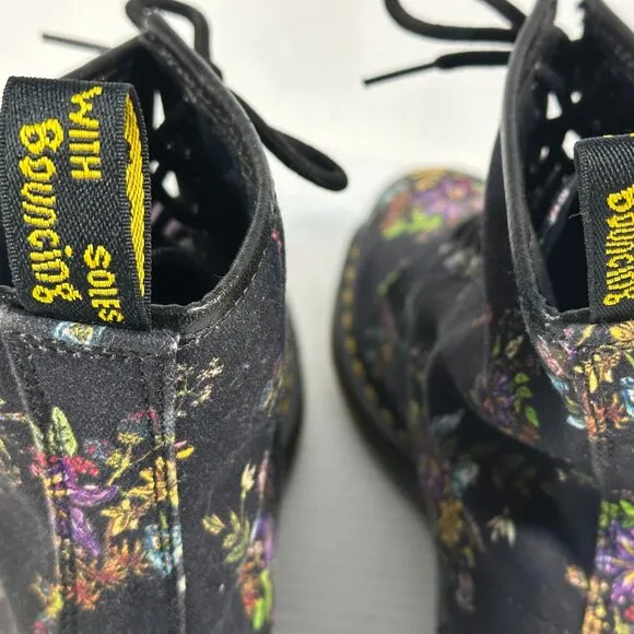 Dr. Martens L-10 Floral Boots