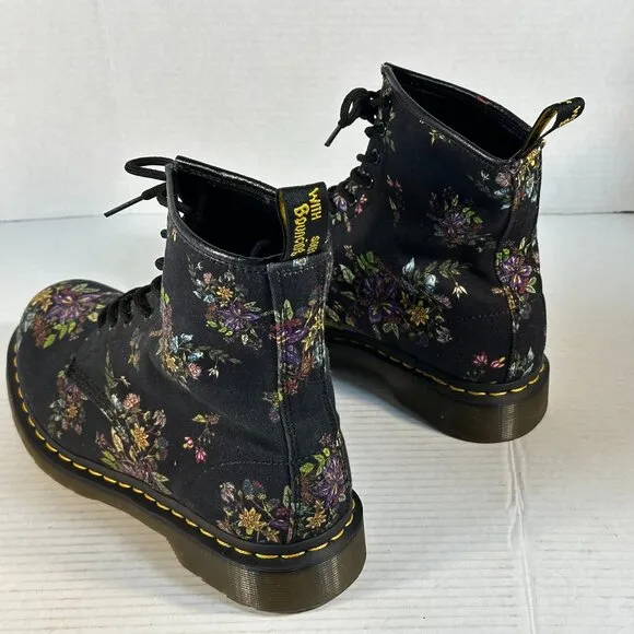Dr. Martens L-10 Floral Boots