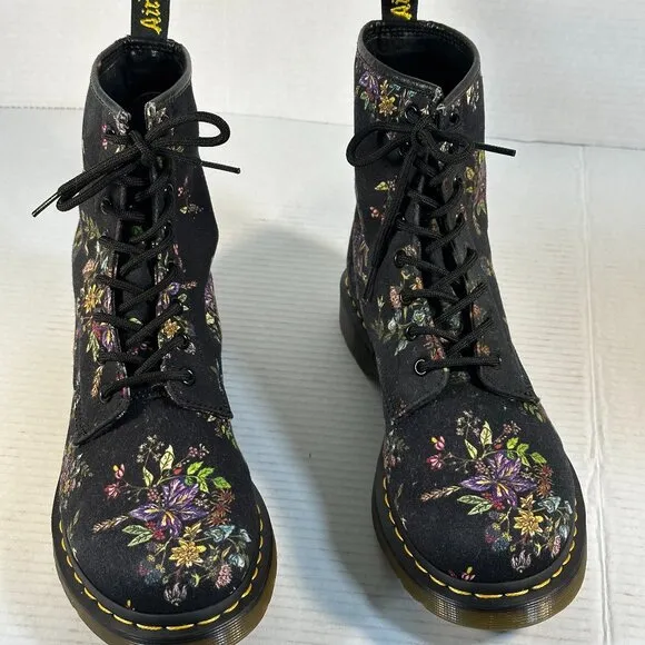 Dr. Martens L-10 Floral Boots