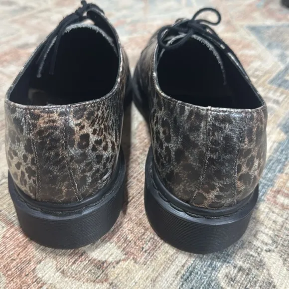 Dr. Martens leopard Oxford shoes 14482 US 11