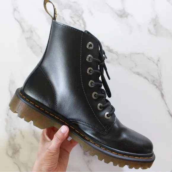 Dr. Martens Luana Black Combat Boots