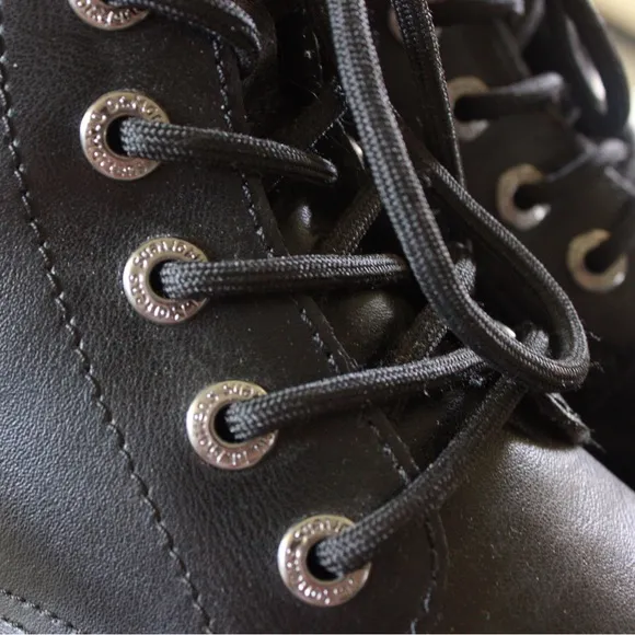 Dr. Martens Luana Black Combat Boots