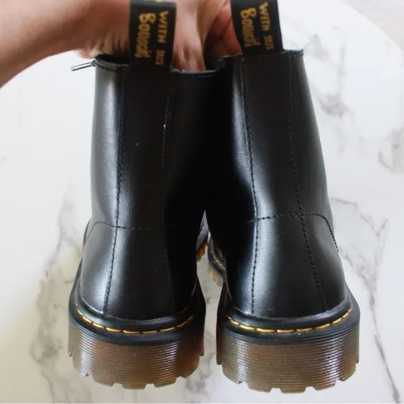 Dr. Martens Luana Black Combat Boots