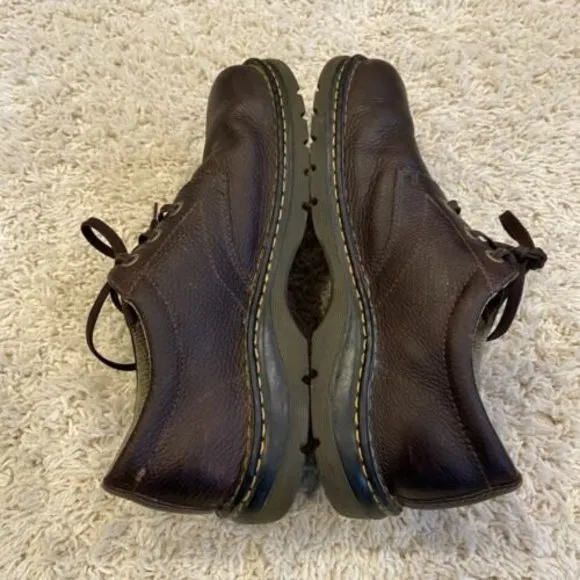 Dr. Martens Men’s Ordell Pebbled Brown Leather Oxford Lace Up Shoes Size US 12