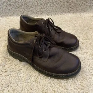 Dr. Martens Men’s Ordell Pebbled Brown Leather Oxford Lace Up Shoes Size US 12