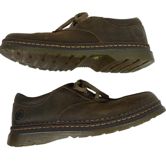 Dr Martens Nevin AW004 Mens Size 13 Aged Brown Seamed Toe Oxford