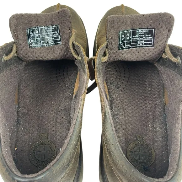 Dr Martens Nevin AW004 Mens Size 13 Aged Brown Seamed Toe Oxford