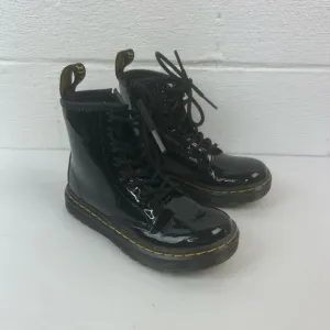 Dr Martens Patent Leather Lace-up Boots, 12