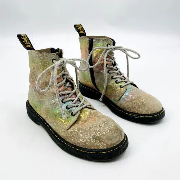 Dr. Martens Rainbow Colorful Lace Up Boots