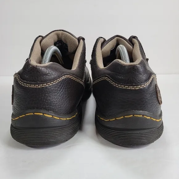 Dr. Martens Rockland Brown Pebbled Leather Oxford Shoes Men Size 11