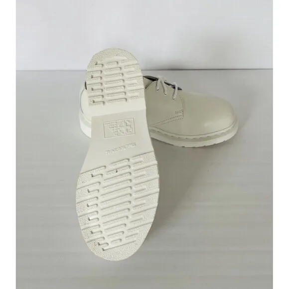 Dr. Martens Shoes Unisex Rainbow Pride Smooth Leather Oxford White Sz M8/W9 New