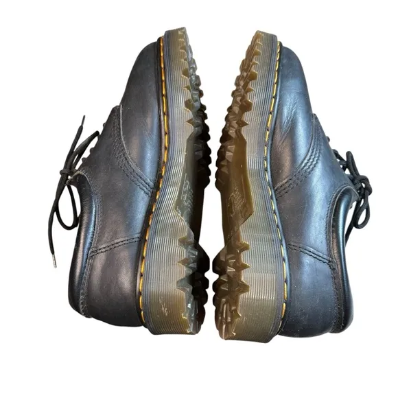 Dr Martens The Original Classic Oxford Mens 6 Black Shoes England Vintage S1