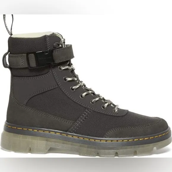 Dr. Martens Unisex Combs Tech Combat Leather Boots
