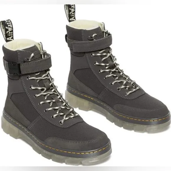 Dr. Martens Unisex Combs Tech Combat Leather Boots