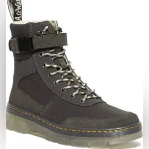 Dr. Martens Unisex Combs Tech Combat Leather Boots