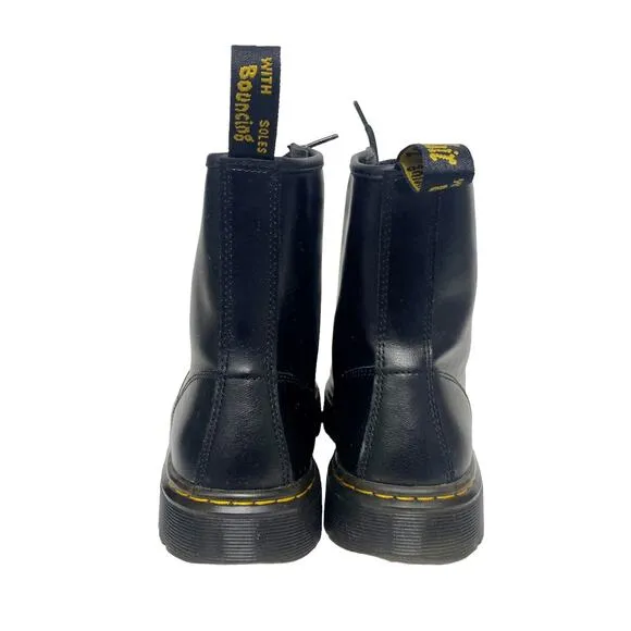 Dr Martens Unisex M 7 L 8 Zavala Black Lace Up Combat Boots