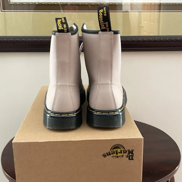 Dr. Martens Vintage Taupe  Lace-Up Boots