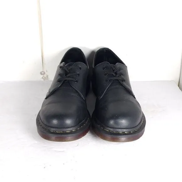 Dr. Martens Women's 1461 US 9 Full Grain Leather Black Derby Oxford Shoes