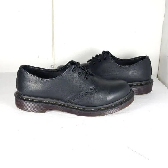Dr. Martens Women's 1461 US 9 Full Grain Leather Black Derby Oxford Shoes