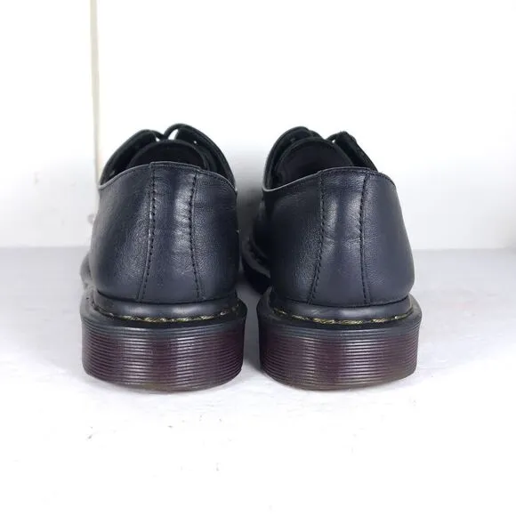 Dr. Martens Women's 1461 US 9 Full Grain Leather Black Derby Oxford Shoes