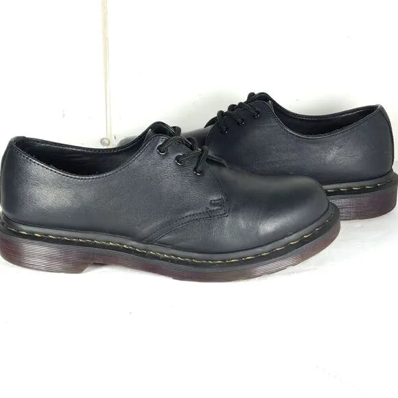 Dr. Martens Women's 1461 US 9 Full Grain Leather Black Derby Oxford Shoes