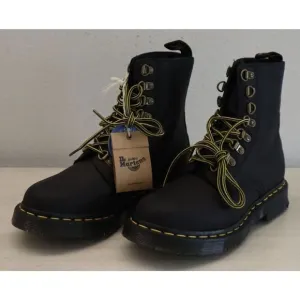 Dr. Martens Women's Sz 6 Black 1460 Pascal Wanama 8-Eyelet Combat Boots