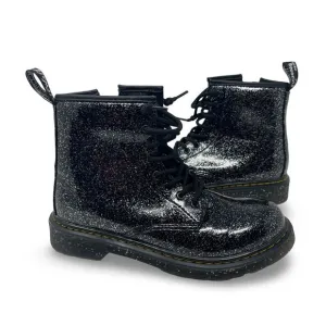 Dr. Martens YOUTH 1460 GLITTER LACE UP BOOTS sz Girl 5 Boy 4