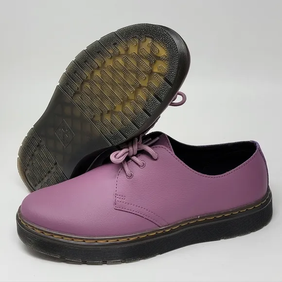 Dr. Martens Zavala Lo Oxford Shoes Lavender Purple Women’s Size 10 /Men’s 9 New