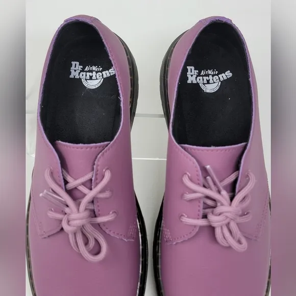Dr. Martens Zavala Lo Oxford Shoes Lavender Purple Women’s Size 10 /Men’s 9 New
