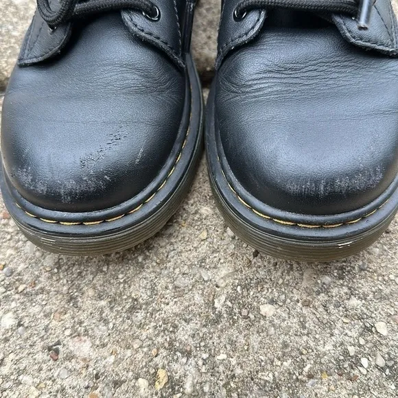 Dr. MartensKids' 1460 Softy T Leather Lace-Up Combat Boots Size US 1