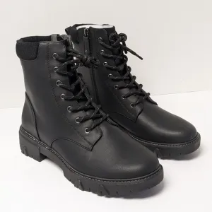 Dr. Scholl's Headstart Combat Boots, Black, Women's 8.5