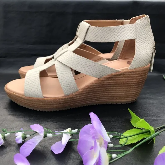 Dr. Scholls Women's Later Sandal Wedges Shoes 11M