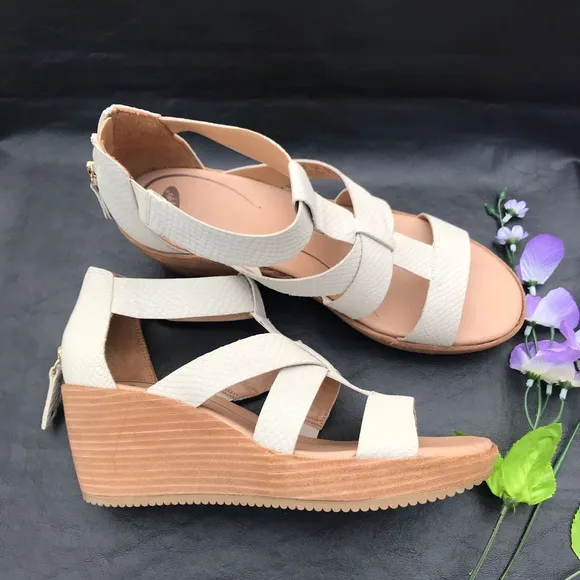 Dr. Scholls Women's Later Sandal Wedges Shoes 11M
