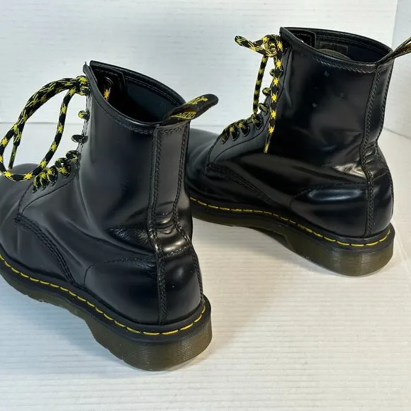 Dr.Martens Black leather boots M-7 L-8