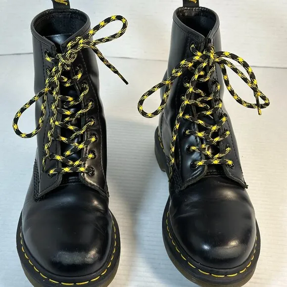 Dr.Martens Black leather boots M-7 L-8