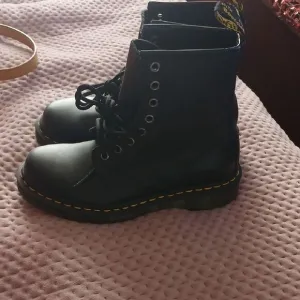 Dr. Martens Black Leather Boots