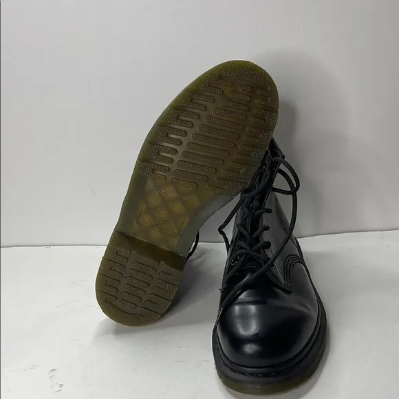 Dr.Martens Black Leather Lace-Up Ankle Boots